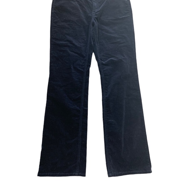 JOE FRESH Crushed Velvet Bootcut Jeans With Pockets Black Size 10/30 - Picture 5 of 8